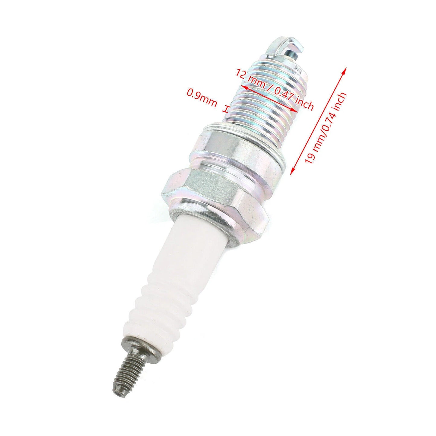 4 x Spark Plugs for Honda VF1100 Magna, Sabre, VT750C, GL1200, GL1100 (1982-1989)