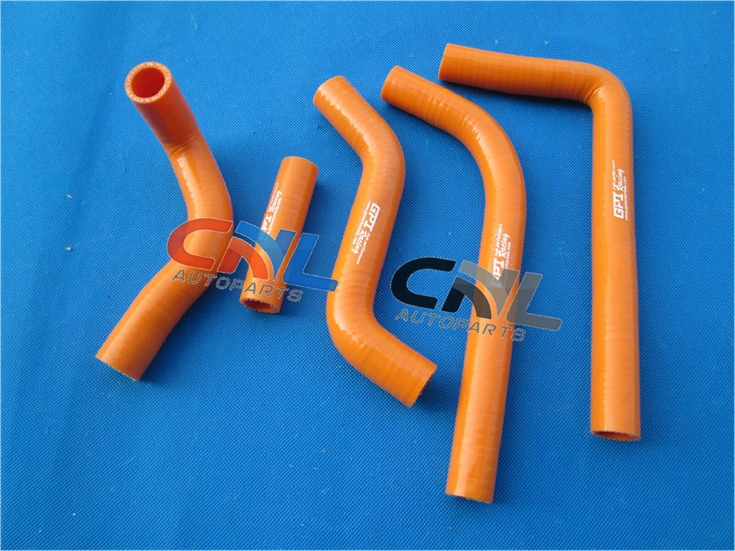 Silicone Radiator Hose for Suzuki RMZ450 (2008-2010) - Orange