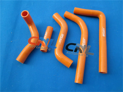 Silicone Radiator Hose for Suzuki RMZ450 (2008-2010) - Orange