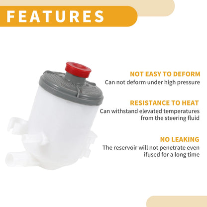 Power Steering Reservoir for Honda CR-V (2007-2011) Plastic White