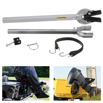 Boat Transom Saver Adjustable Clamp 23-35" for Heavy Duty Boats