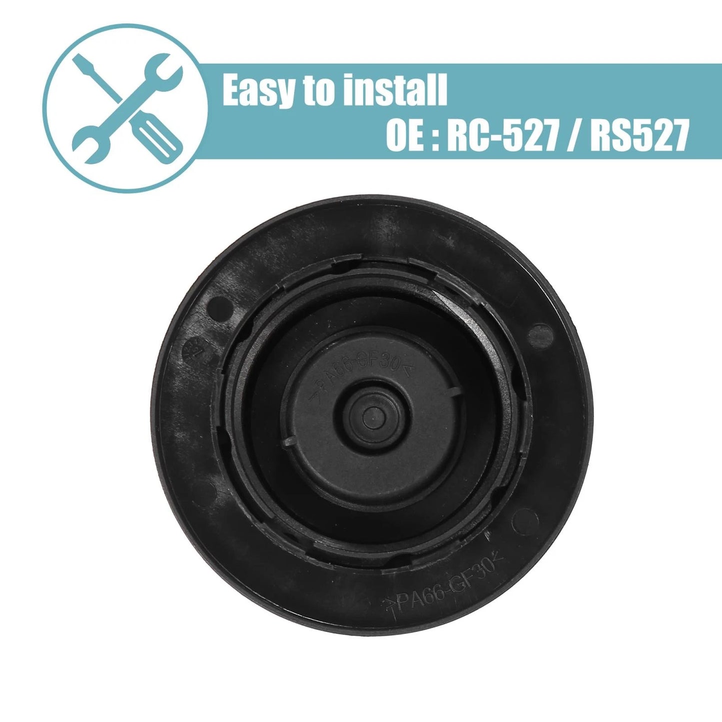 Radiator Coolant Recovery Cap for Lincoln, Ford, Mercury (2000-2023)