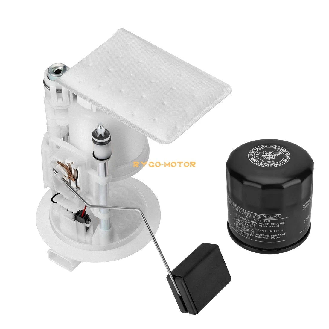 Fuel Pump Assembly & Oil Filter for Yamaha Grizzly 550/700 YFM550 YFM700 4x4