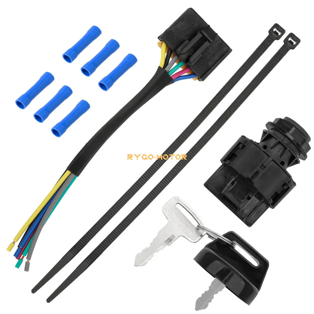 Ignition Key Switch Harness Pigtail for Polaris Sportsman 325/570