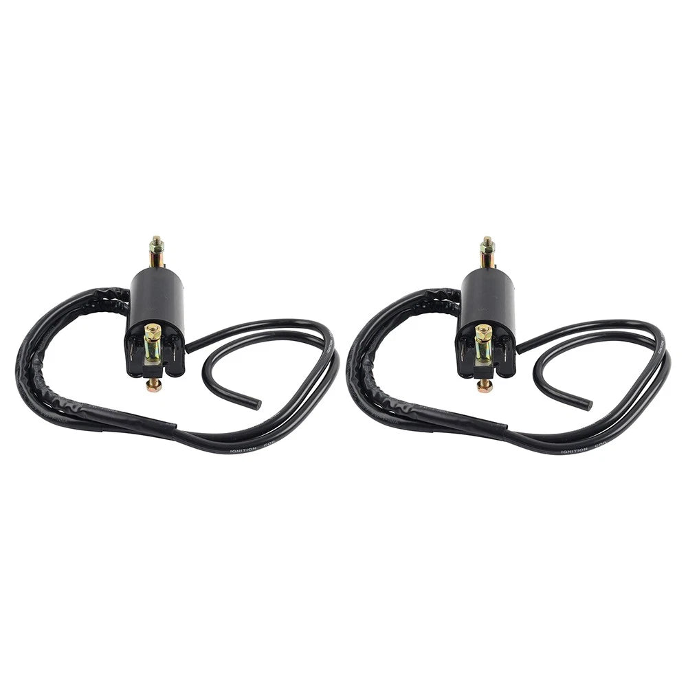 Ignition Coils Set with Wire for Honda CB550SC CB650 CB700SC CB1000F CB1100F (1979-1983)
