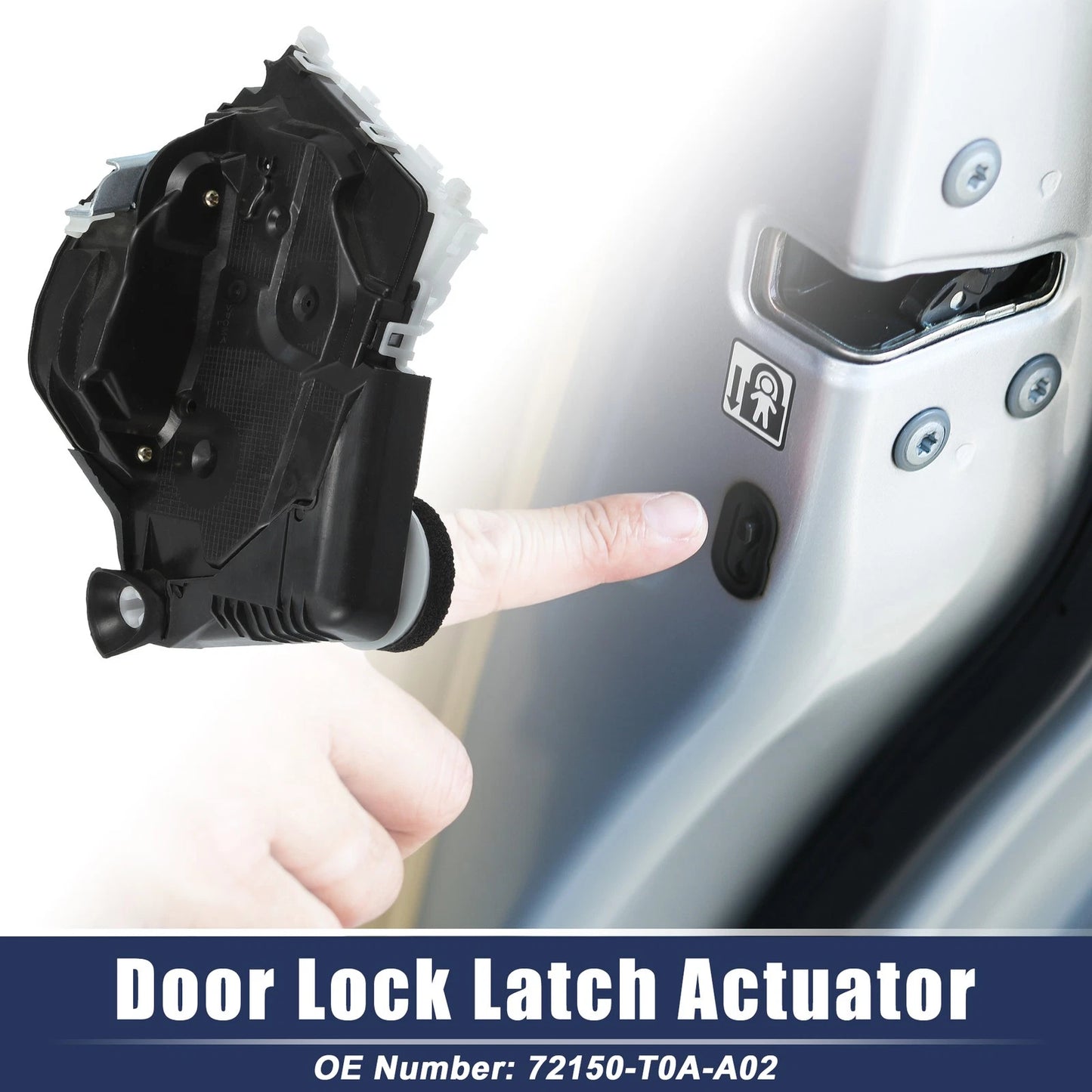 Front Left Door Lock Latch Actuator for Honda Accord (2013-2017)