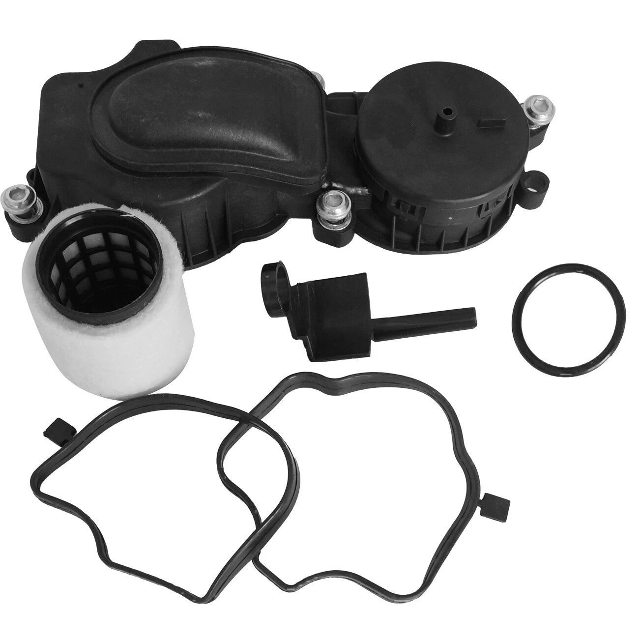 PCV Crankcase Oil Vent Breather Filter Kit for BMW M57 E39 E46 X5 E53 (2000-2006)