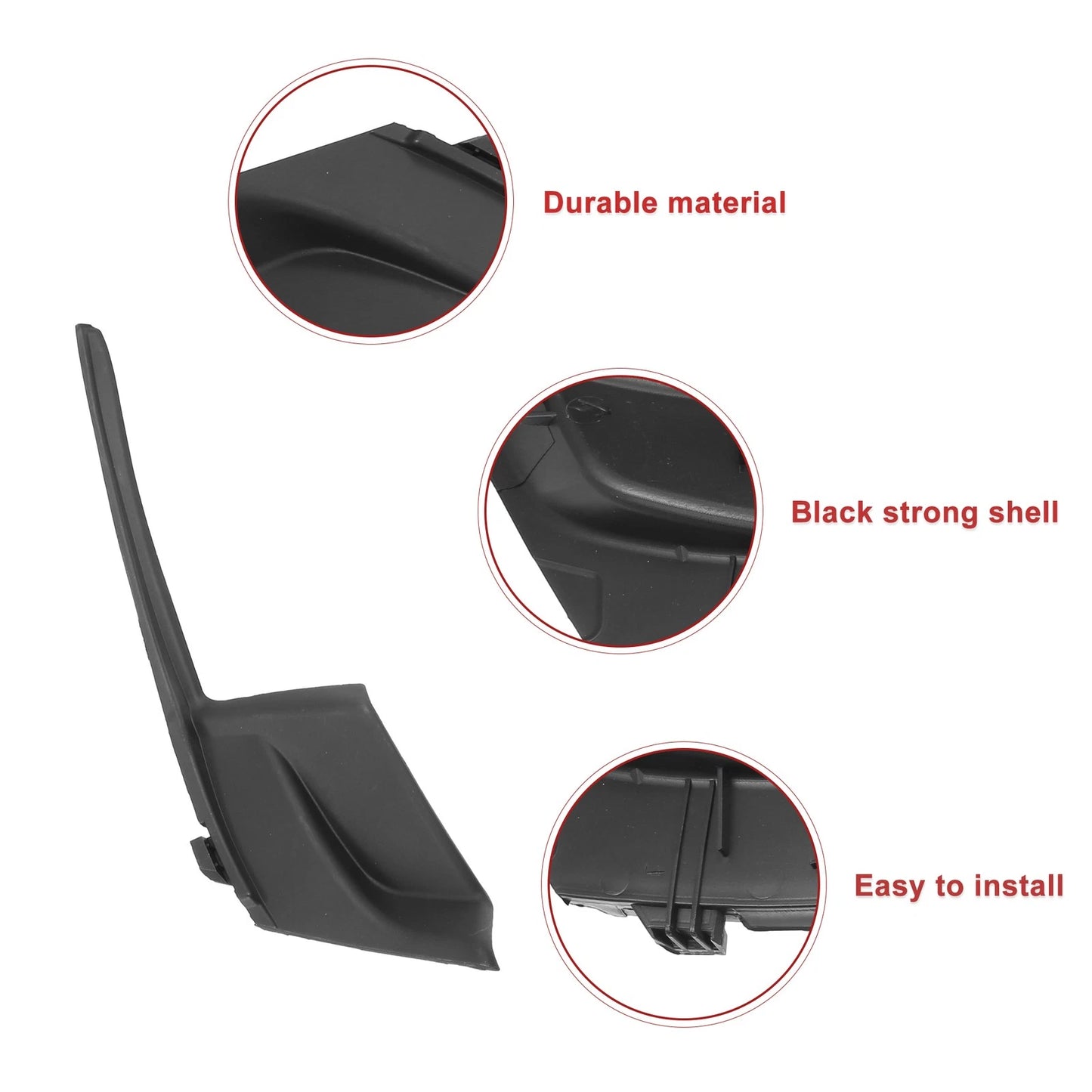 Front Right Windshield Wiper Cowl Panel for Toyota Sienna (2011-2020)