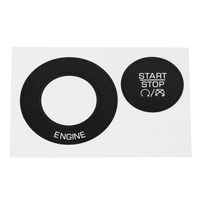 Ignition Push Button Start Stop Decal for Dodge Charger (2011-2014)