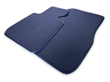 Luxury Dark Blue Floor Mats for Rolls Royce Phantom Sedan (2003-2017)