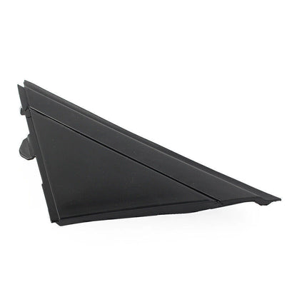 Glossy Black Door Mirror Flag Cover for Fiat 500 (2012-2019)