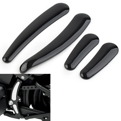 Curved Swingarm Frame Inserts for Harley Softail Models (2008-2023) 4 x Pcs
