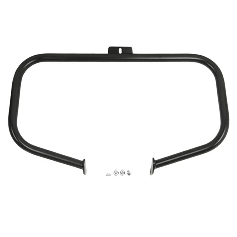 Chrome/Black 1-1/4" Engine Guard for Harley Softail Fat Boy (2000-2017)