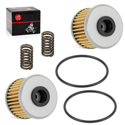 2 Pack Oil Filter & O-Ring for Honda CRF450R/X/RX/RWE 2002-2024