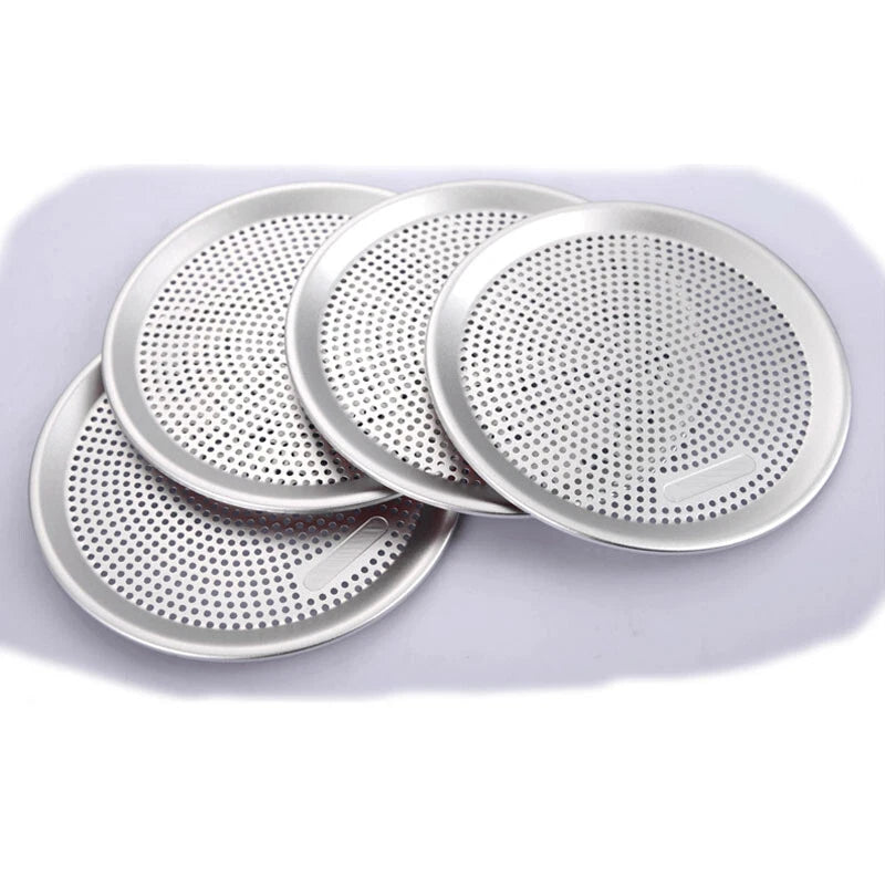4pcs Aluminum Door Speaker Grill Cover Trim For Land Rover Discovery Sport 2015+