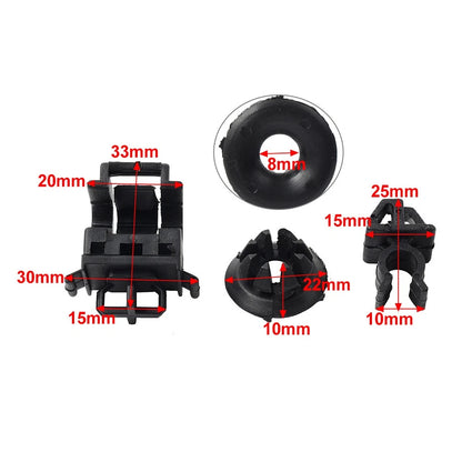 3 Pcs Hood Support Prop Rod Clips for Honda Accord Odyssey Pilot