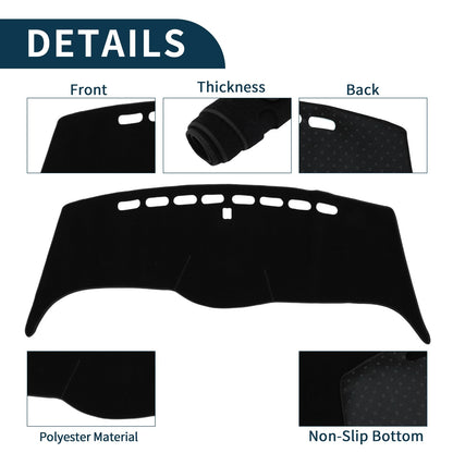 Dashboard Cover Mat for Honda Odyssey RB1 RB2 Sun Protector (2005-2010)
