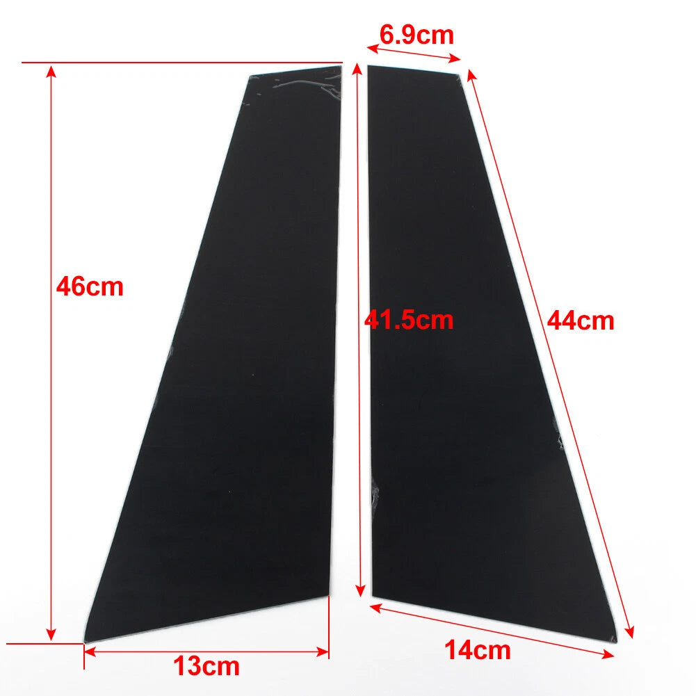 2 x Door Window Pillar Posts Decoration Covers for BMW 3 Series GT F34 (2013-2019)