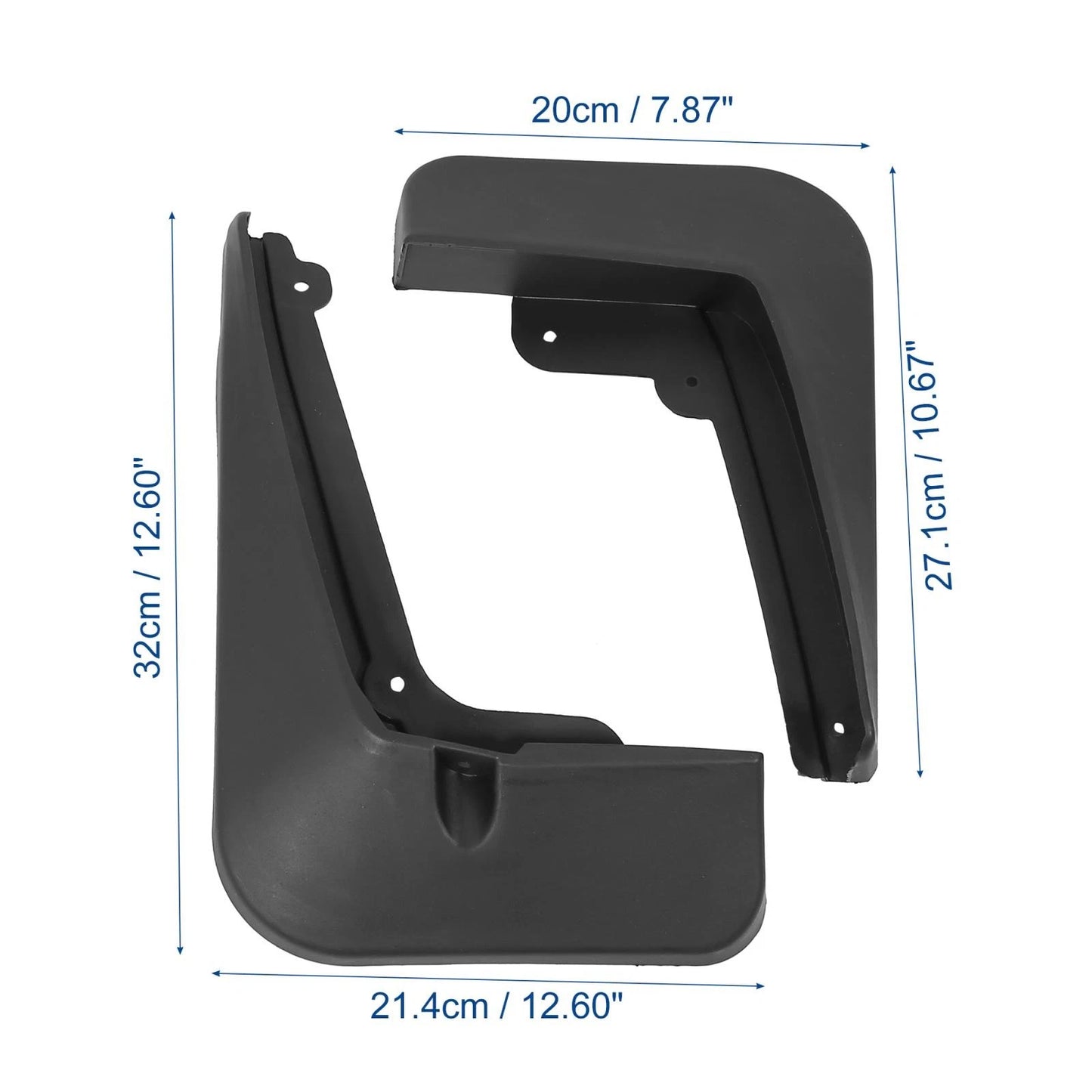 Front Rear Mud Flaps Kit Splash Guards for Chevrolet Equinox (2018-2020)