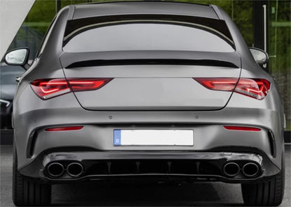 Rear Trunk Glossy Black Spoiler Wing for Mercedes-Benz CLA-Class (2020-2023)