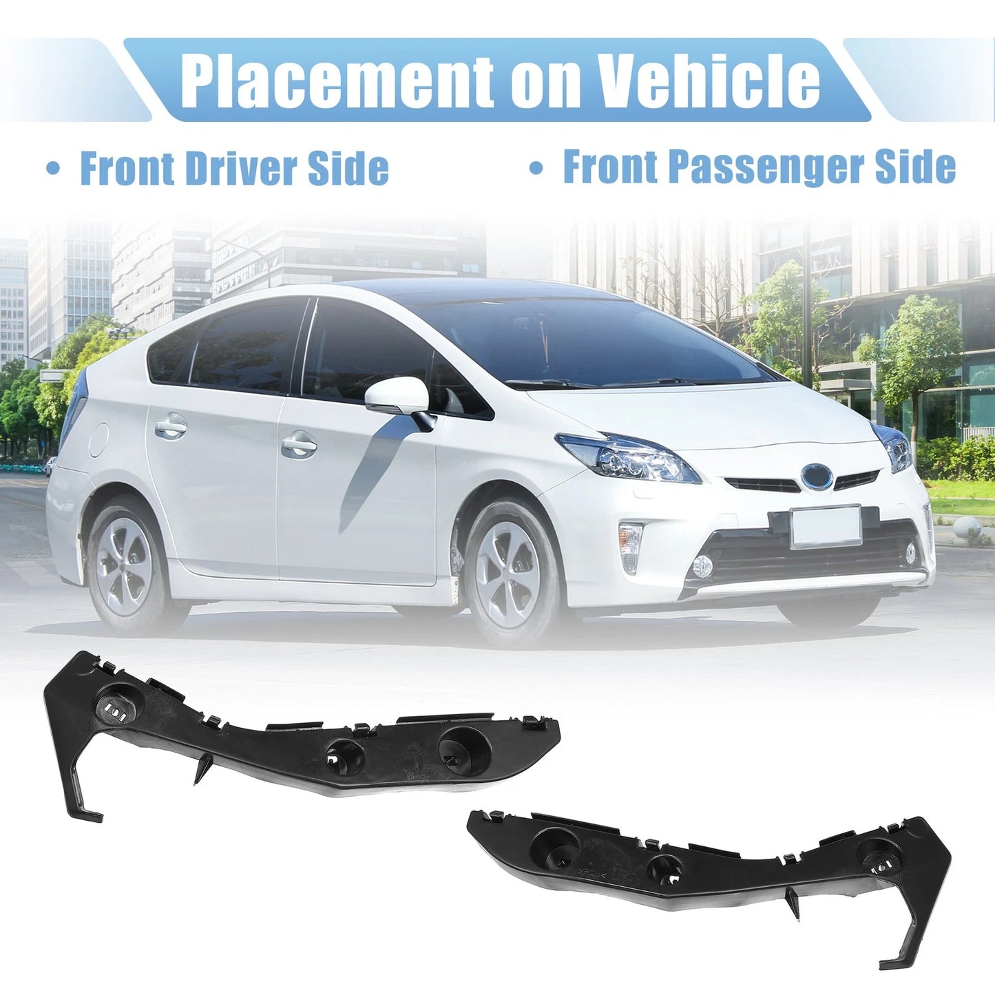 Front Bumper Mounting Support Bracket  for Toyota Prius (2001-2009)