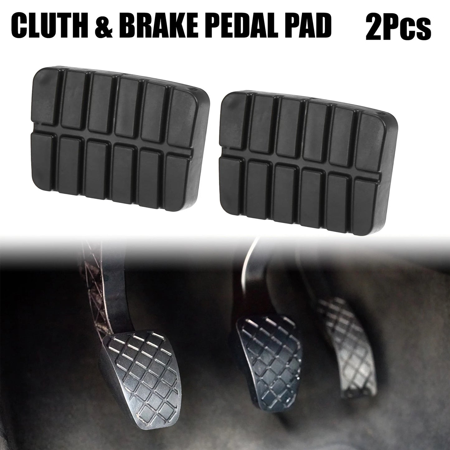 Anti-Slip Clutch Brake Pedal Covers for Nissan Sentra (1986-1994)