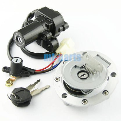 Yamaha XVS1300CT V-Star Tourer Ignition Key Switch & Fuel Tank Cap Set (07-17)