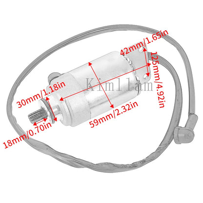 Starter Motor for Kymco MXU150 ATV (2005-2014), Mxer 150 (2002-2011)