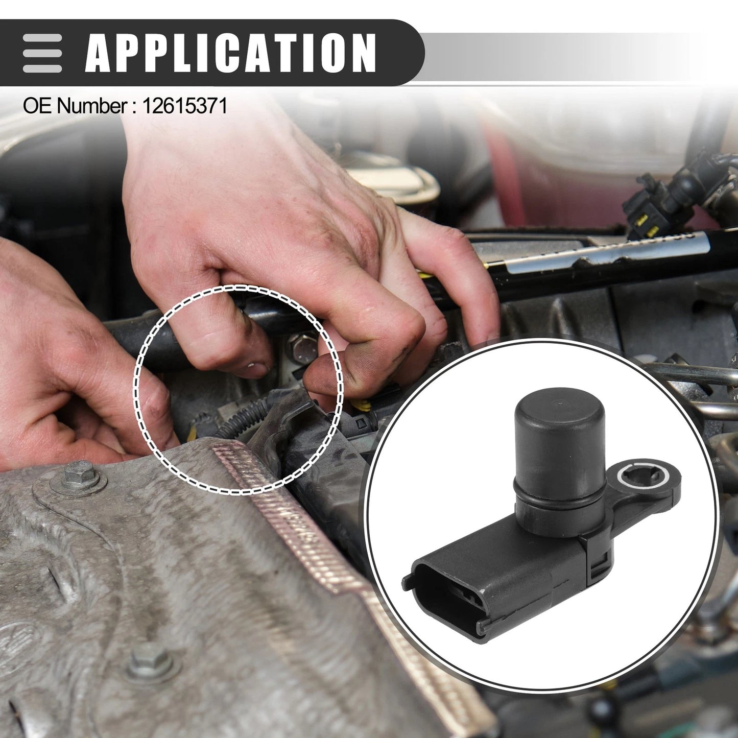 4pcs Car Engine Camshaft Position Sensor for Buick LaCrosse (2010–2016)