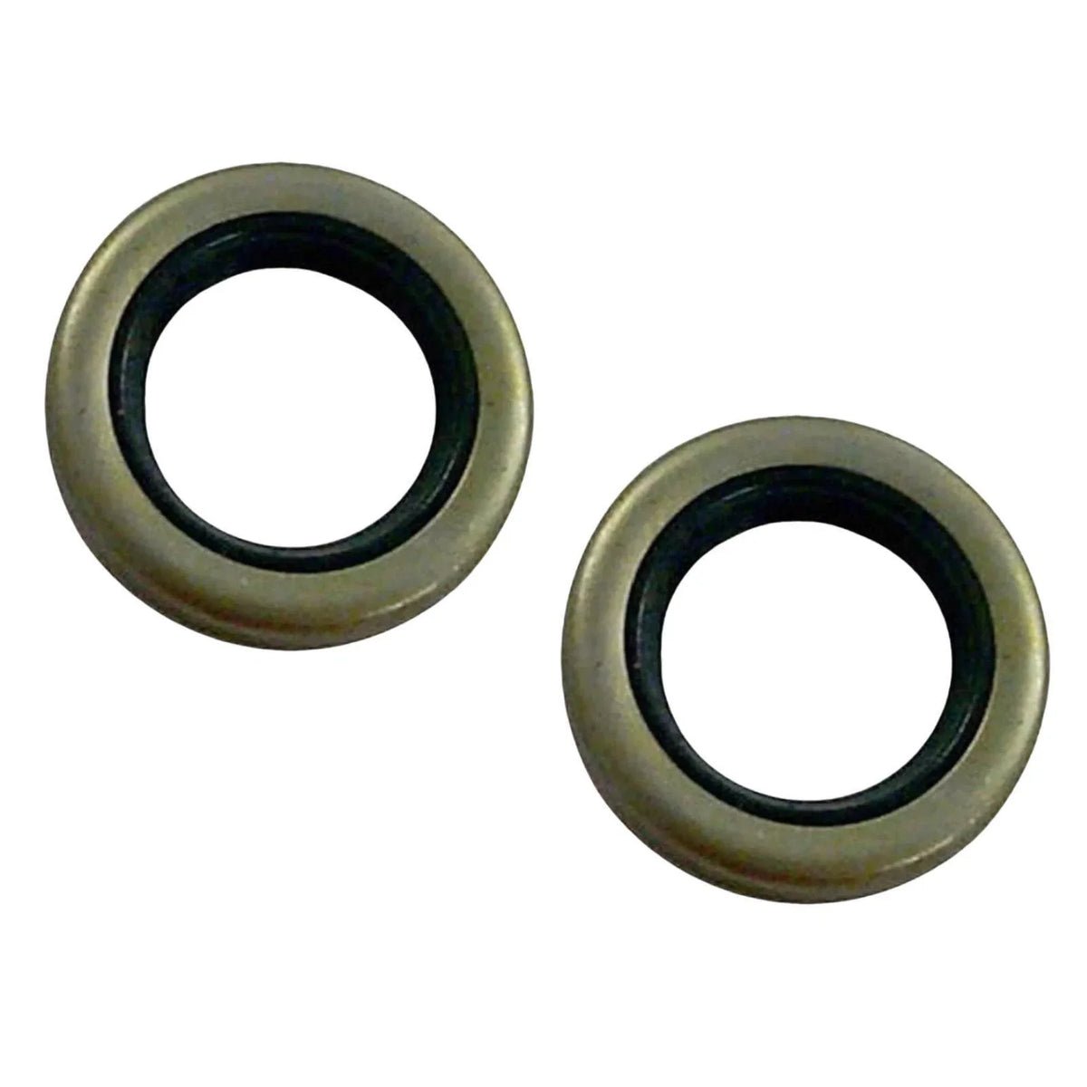 Lower Oil Seal 2Pcs for Johnson Evinrude OMC 4/6/8 Cylinder Models