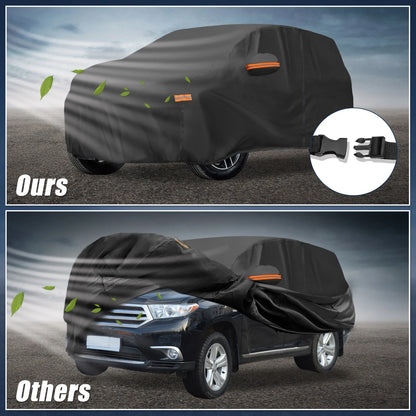 Waterproof 210D-PU Oxford Car Cover for Toyota Highlander (2001-2023)