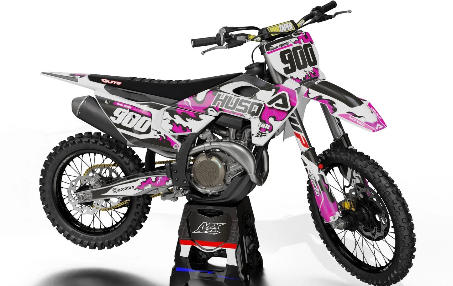 Custom Graphics Kit Preach Style for Husqvarna TC 50 (2017-2023)