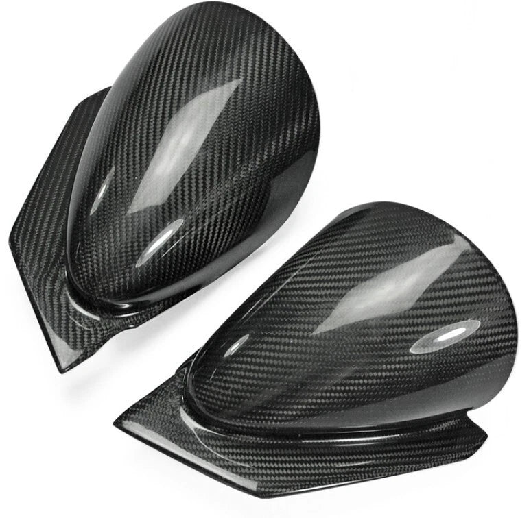 REAL Carbon Fiber Side Mirror Cover Housing Kits for Mitsubishi EVO 2004-2009