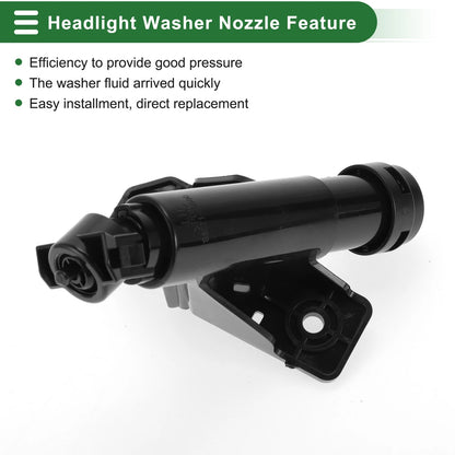 Driver Side Headlight Washer Nozzle for Kia Sportage (1994-2004)