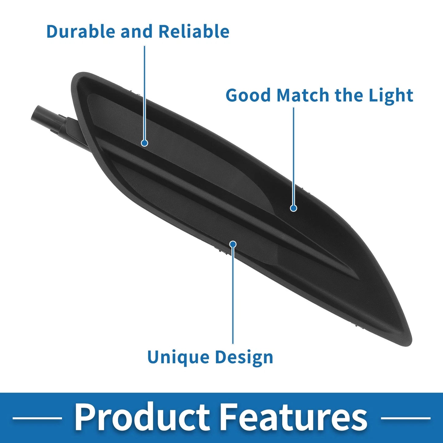 Front Right Fog Light Grill for Toyota Sienna (2006-2010)