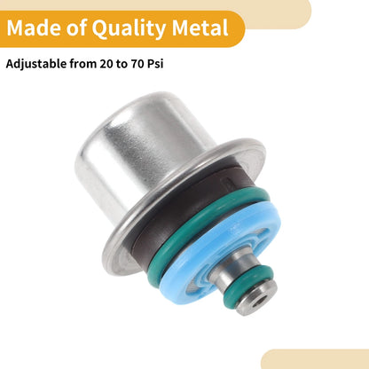 Fuel Pressure Regulator for Ford E-150 (1999-2004) Metal 20-70 Psi