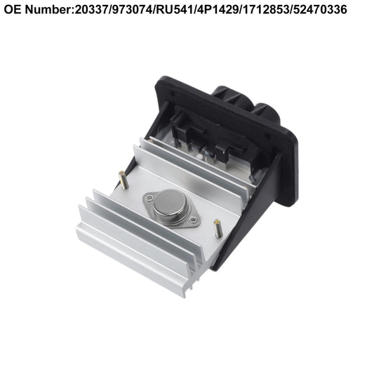 Blower Motor Resistor for HVAC Unit Plastic Metal 1 Pcs