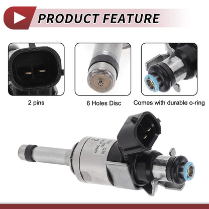 Fuel Injector for Mazda CX-3 2.0 (2019-2020) 1 Pc Black