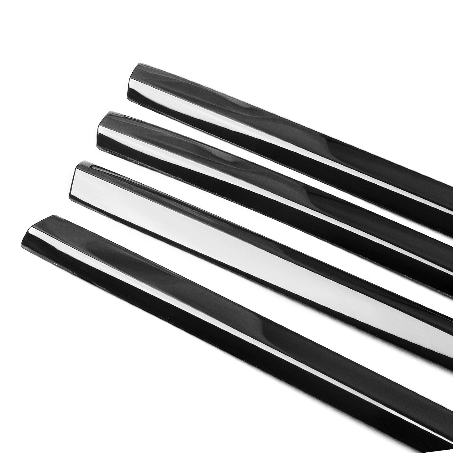 10 x Window Strip Moulding Seal for BMW X6 (2019-2023) Chrome Black