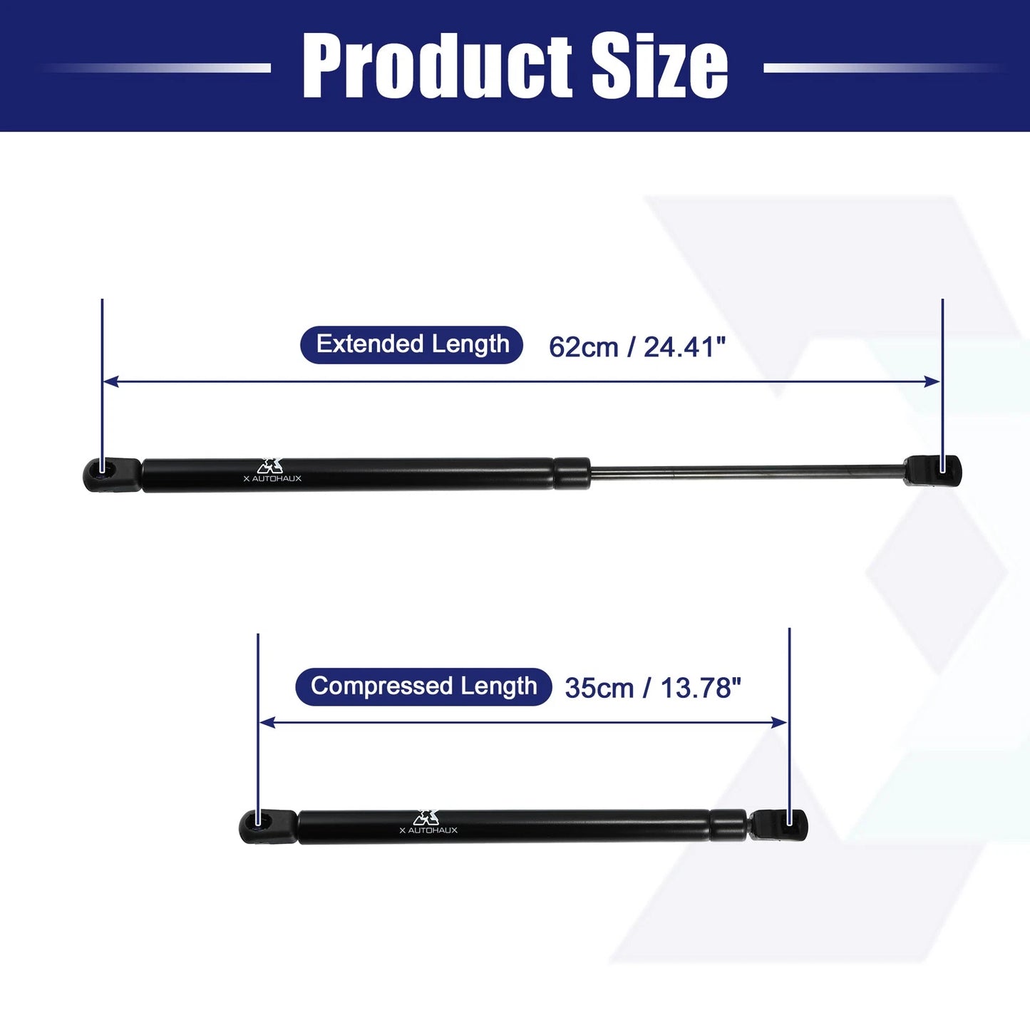 2 x Front Hood Gas Lift Supports for Toyota