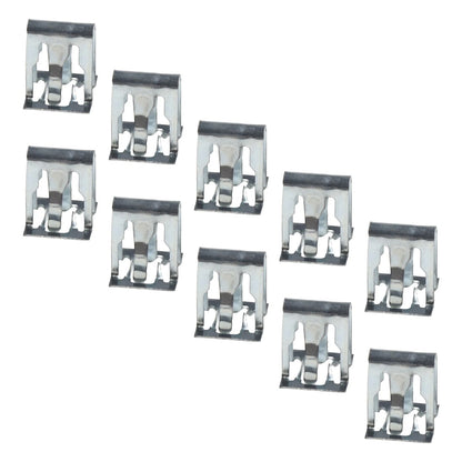 10Pcs Metal Retainer Clip for Universal Car Dashboards DVD/CD Panel Plate