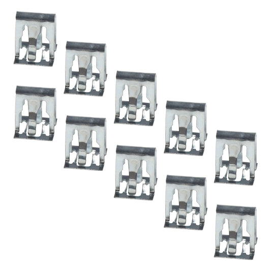 10Pcs Metal Retainer Clip for Universal Car Dashboards DVD/CD Panel Plate