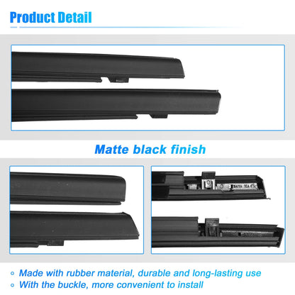 4pcs Weatherstrip Window Trim Seal for Honda Civic (2016-2021)