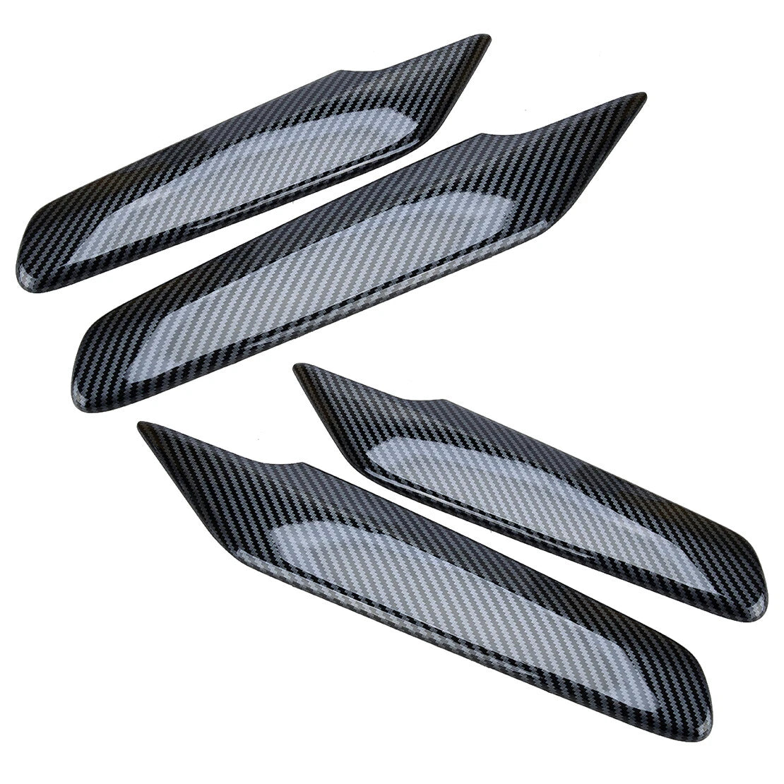 4 x Carbon Fiber Window Switch Armrest Covers for Honda Civic (2022-2023)