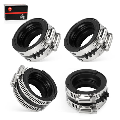 Intake Manifold Boots 4pcs for Honda Interceptor 750 VFR750F (1990–1993)