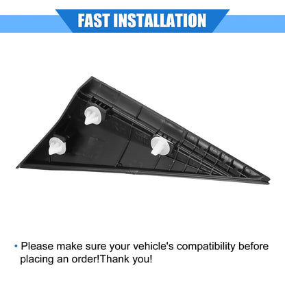2 x Left Right Mirror Corner Triangle Fender Covers for Hyundai Elantra (14-16)