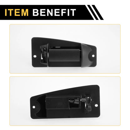 Front Right Door Handle for Chevrolet Silverado 2500 (1999-2004) Black