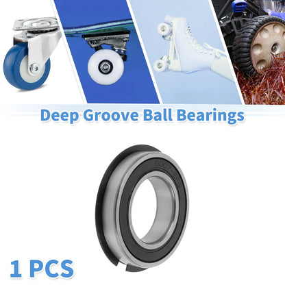 35x62x14mm Deep Groove Ball Bearings 1Pc for Scooter Skateboard Wheel