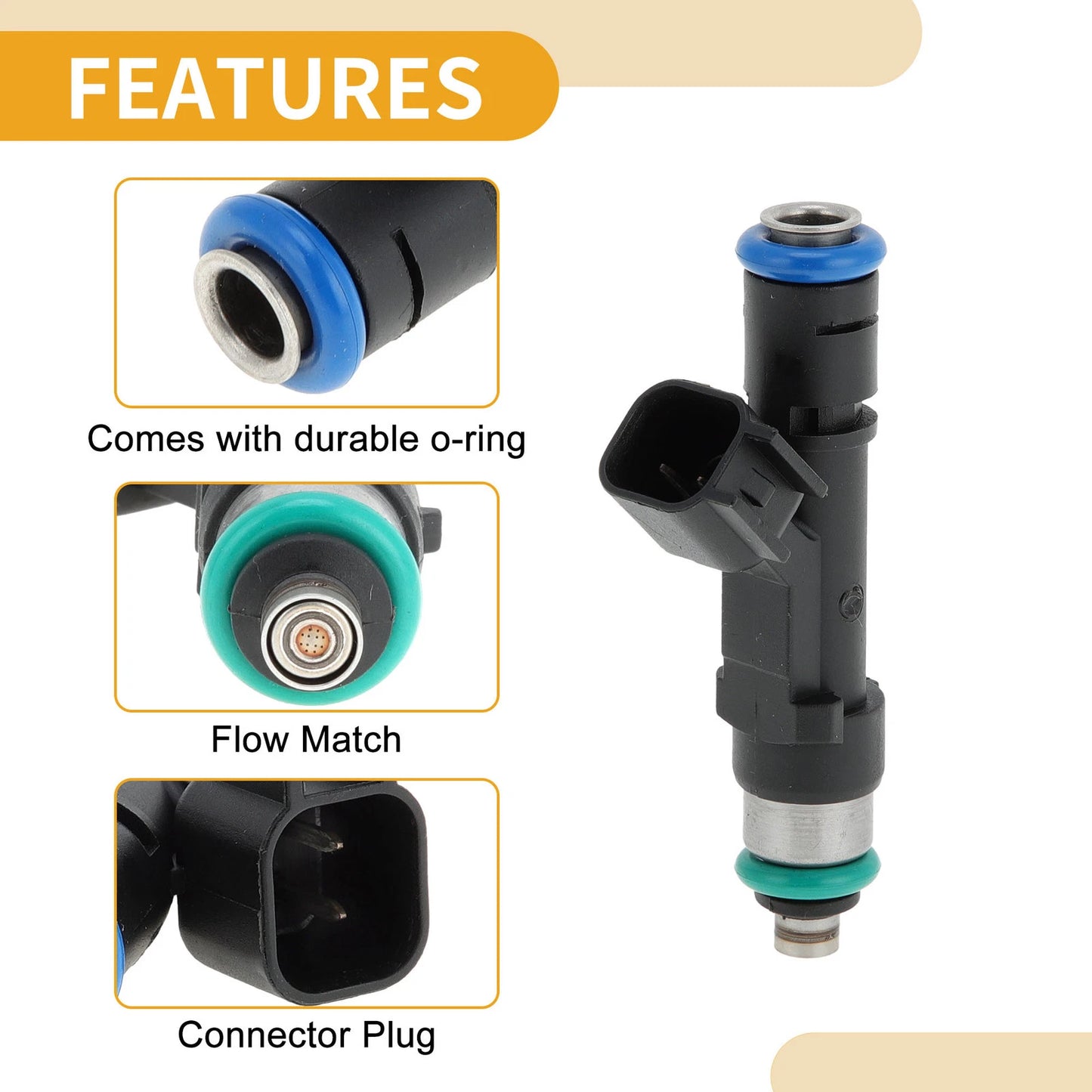 Fuel Injector No.0280158103 for Mazda MX-5 Miata 2.0 (2006-2015)