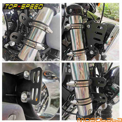 Motorcycle Headlight Windshield for Harley Dyna Sportster Touring